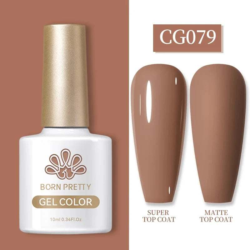 BORN PRETTY 10ml Clear Blooms Gel Polish UV LED Soak Off Nail Art Polish for Spreading Effect Marble Nail Polish Gel Painting