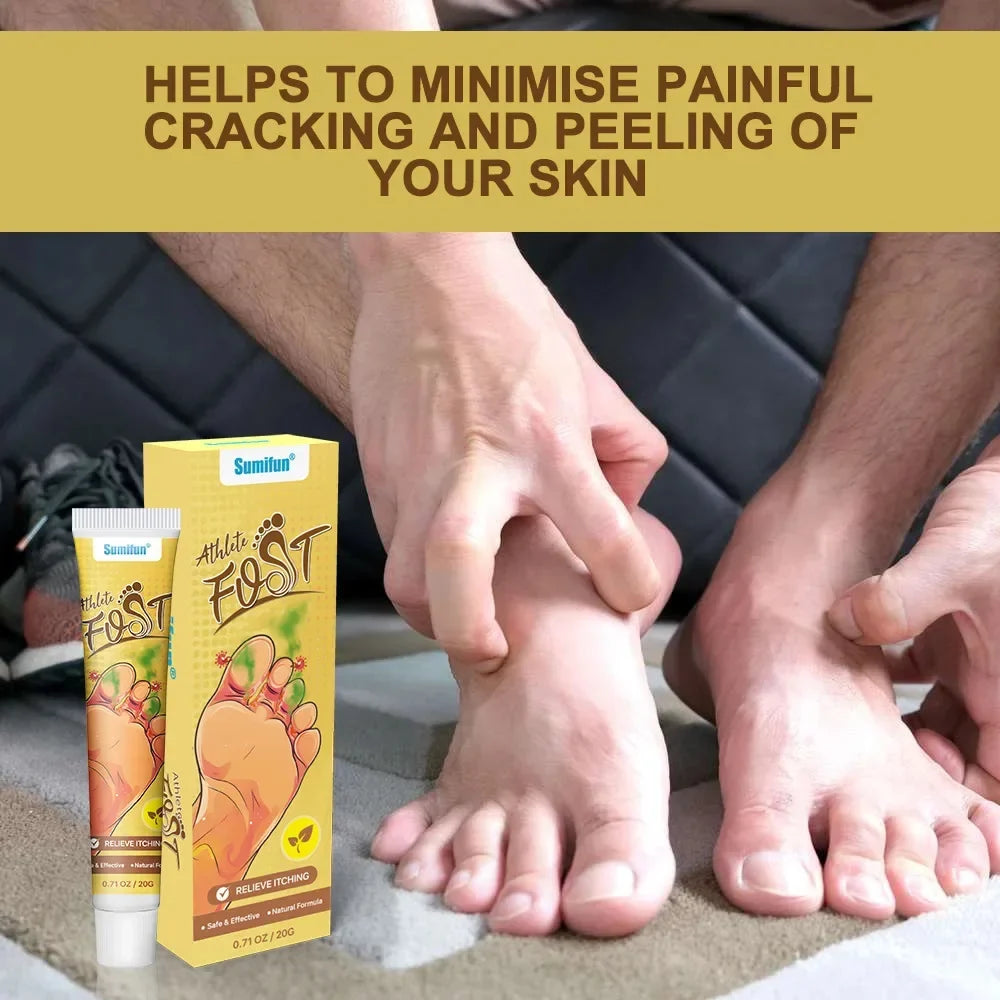 Anti-Foot Fungus Ointment Deodorant Care Products Foot Deodorant Creams Antiseptic and Antiperspirant Foot Skin Topical Cream
