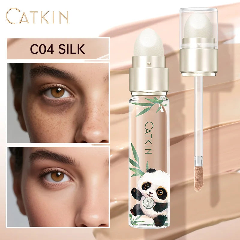 CATKIN Panda double-headed concealer Liquid Oil control Concealer cream Spots Dark circles Skin care
