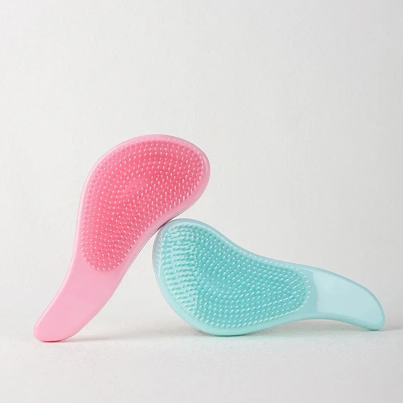 1PC Baby Kids and Women Hair Brush Combs Anti-static Massage Brush Wet Dry Bristles Handle Tangle Curly Salon Care Styling Tools