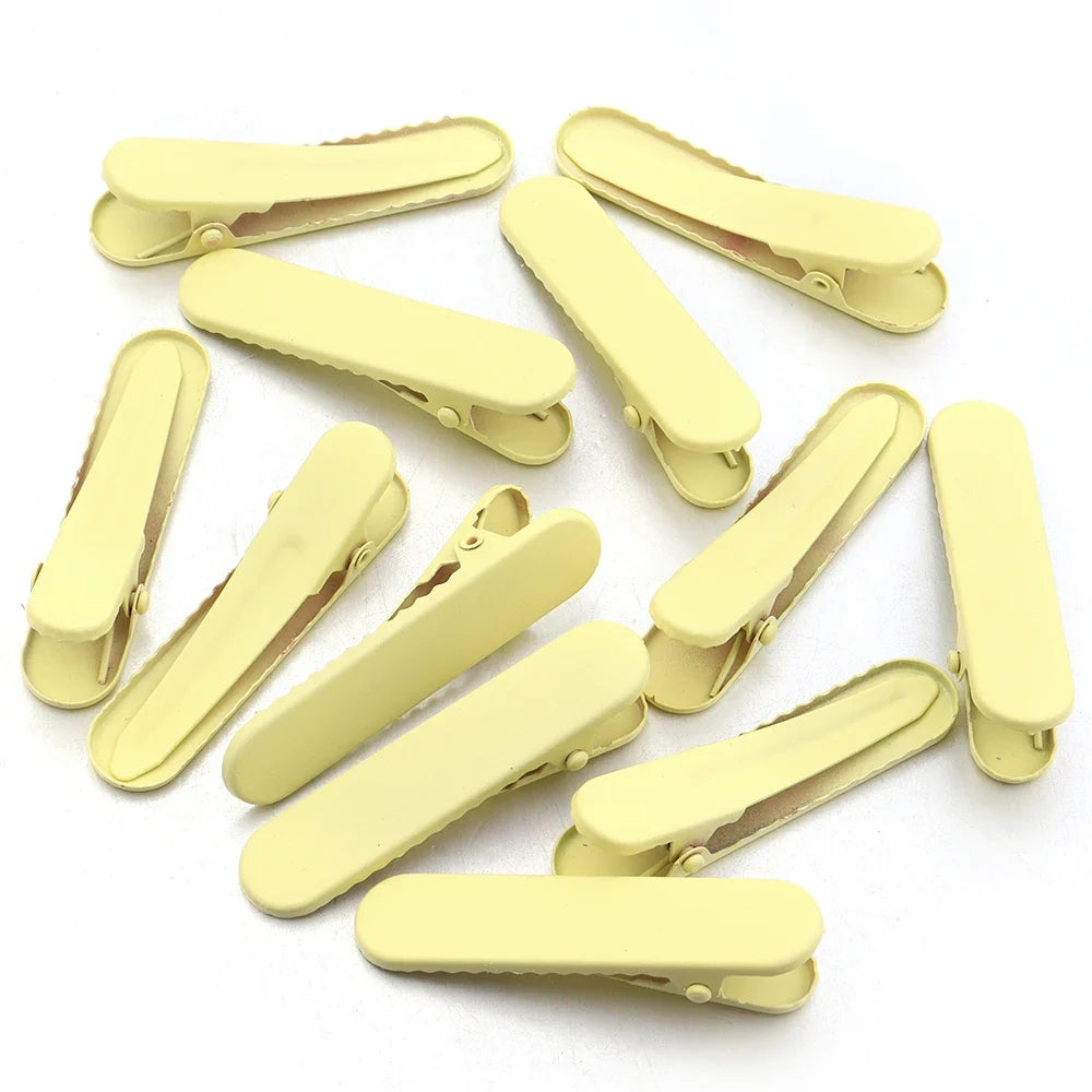 20Pcs Candy Color Professional Hairdressing Salon Hairpins Iron Duckbill Hair Clips DIY Alligator Hair Care Styling Tools