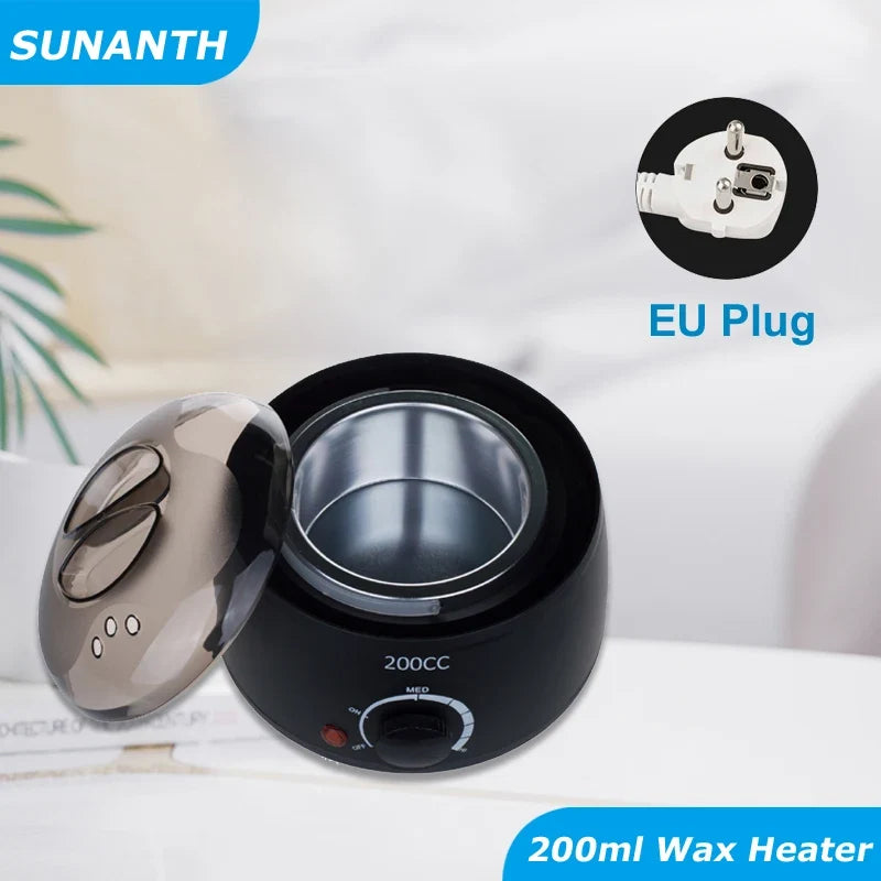 Electric Wax Heater Hot Wax Machine Paraffin Pot Warmer Hair Removal Waxing Machine Wax-melt Epilator Quick Heater
