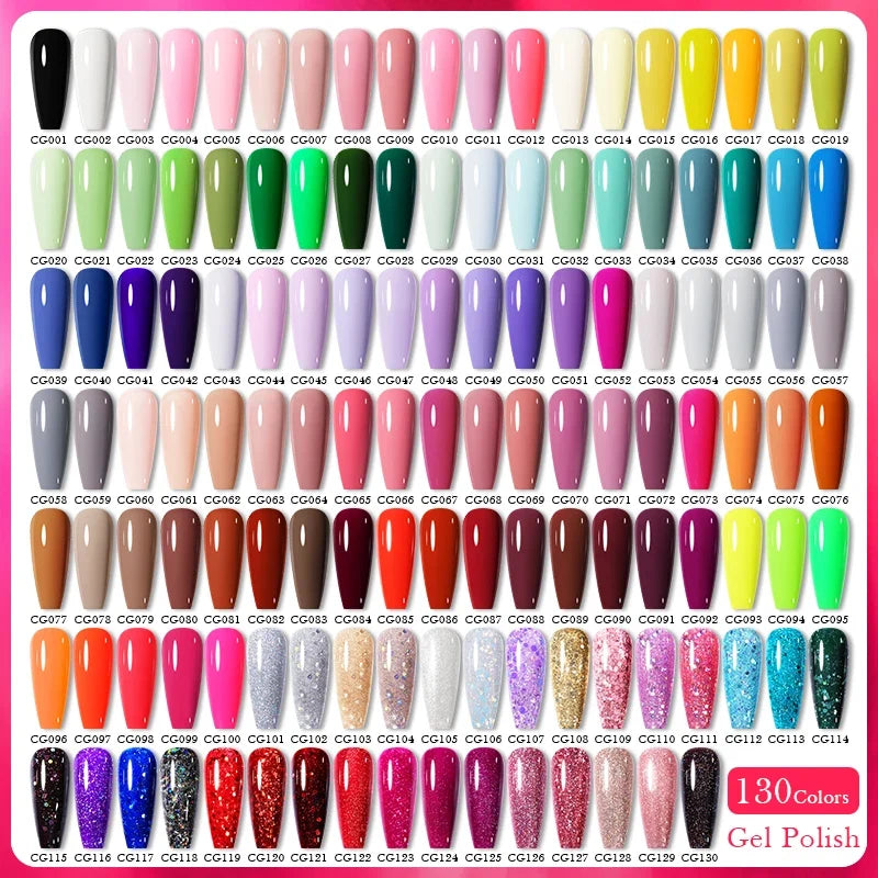 BORN PRETTY 10ml Blood Red Gel Nail Polish Semi Permanent Soak Off UV LED Varnish Design Halloween Festival Nail Supplies 1/6pcs