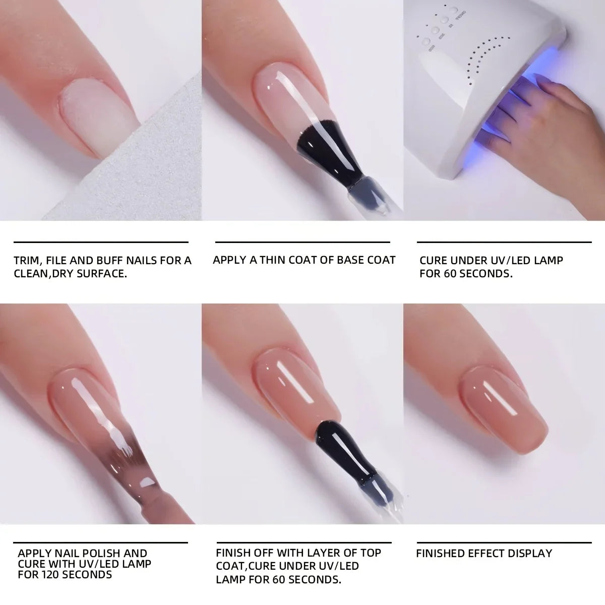 12pcs 15ml Broken Straight Series Glitter Silver Gel Nail Polish Semi-permanent Varnish Soak Off Nail Art Base Top Coat