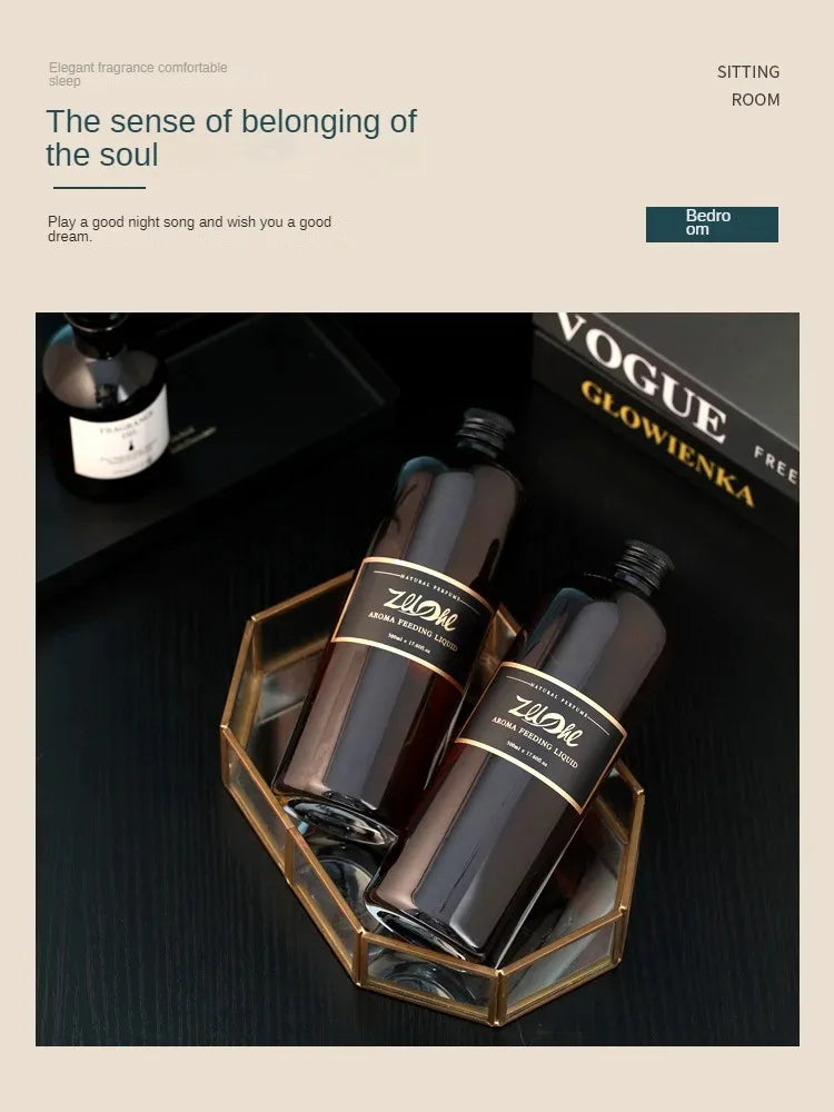 DIY House Fragrance Essential Oil 500ml Hilton Hotel Long-lasting Aromatherapy Deodorant For Living Room Bedroom Hotel Toilet
