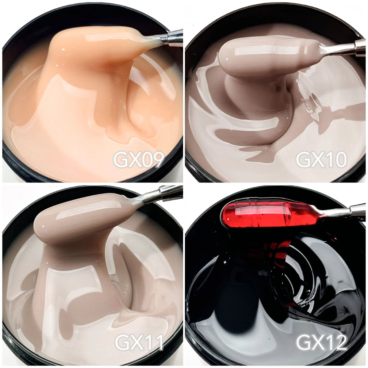 8 Oz TPO FREE CANNI Extension Builder Nail Gel Soak Off LED UV Gel Camouflage Jelly Color Long Lasting Super Glossy Gum Gel