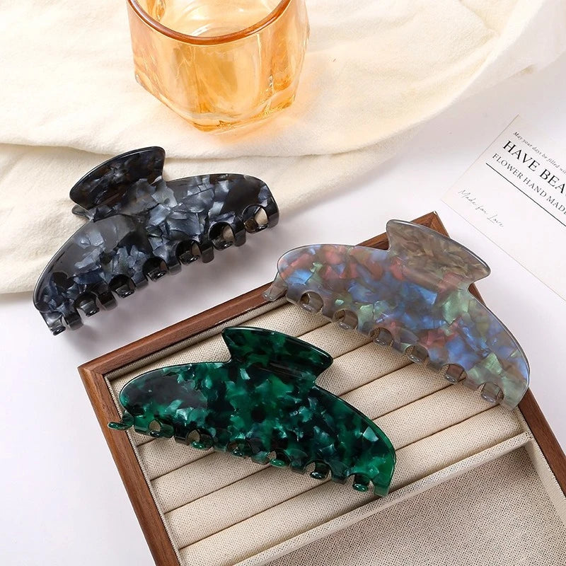 12cm Korean New Hair Clip Fashionable Ponytail for Women, Vintage Chic Hair Styling Tool, Daily Evening Gift Party Weekend Boho