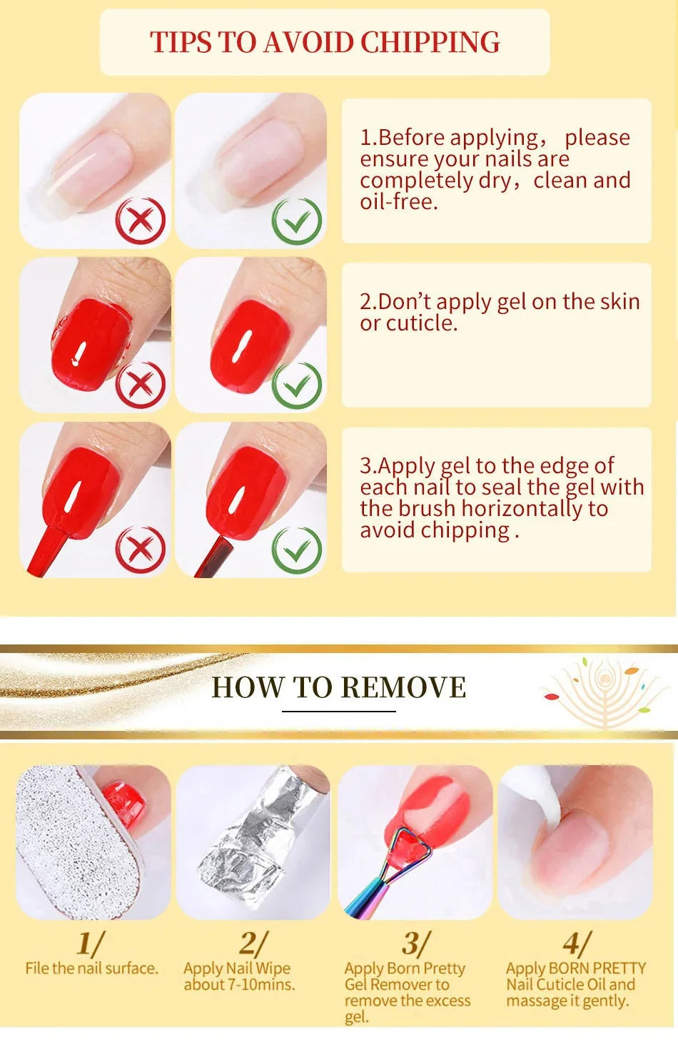 BORN PRETTY 250g Super Strong Nail Glue For False Nail Tips Press On Nails Refilled Package Base Gel Top Coat Matte Top Coat