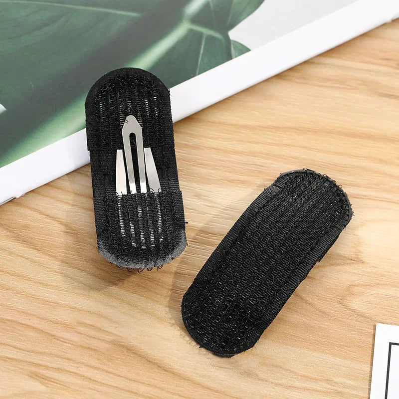 2/4/8pcs Fluffy Invisible Hair Clip for Volume Front Hairline Puff Cushion Perfect for Bun Styling Adding Women’s Hair Styling