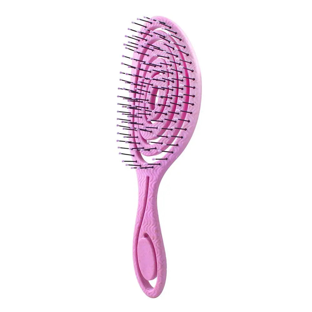Flexible Hairdressing Styling Comb Soft Pins Massage Comb Hair Combs Wet and Dry Hair Brush
