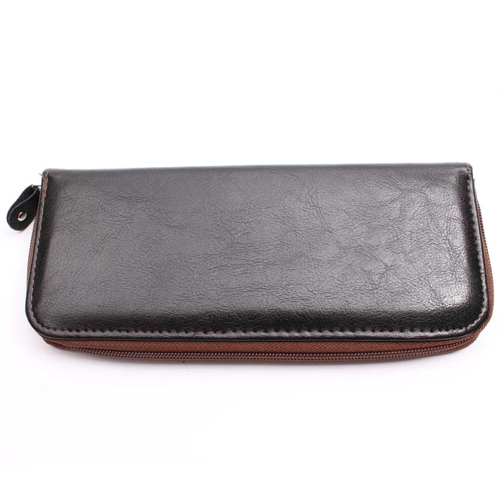 1Pcs Leather Case Professional Hairdressing Scissors Bag Barber Salon Holster Pouch Holder Styling Tool Kit for Shears C6801