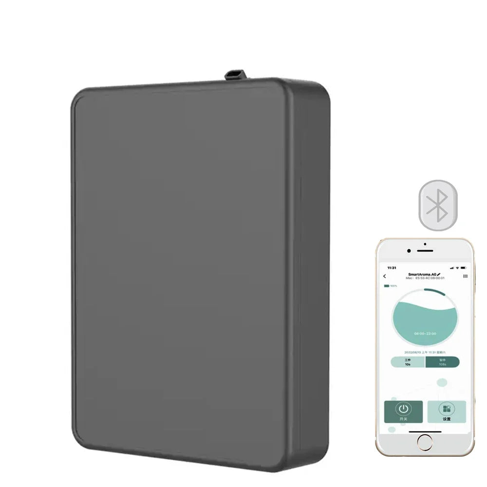 Covers 500m³ Aroma Diffuser Smart Scent Air Machine For Hotel Waterless Essential Oil Diffuser Home Appliances Battery Diffuser