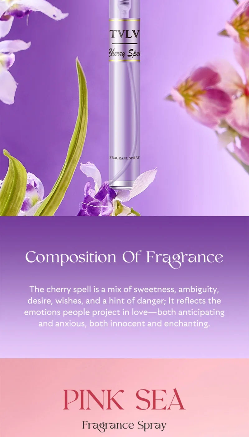 Fragrance spray set, long-lasting fragrance, 4-piece pack, hair fragrance spray, floral fragrance spray