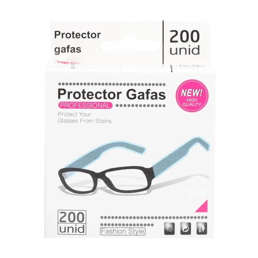 200ps/Box Disposable Glasses Leg Sleeves Cover Hairdressing DIY Barber Hair Coloring Styling Eyeglasses Protector Accessory Tool