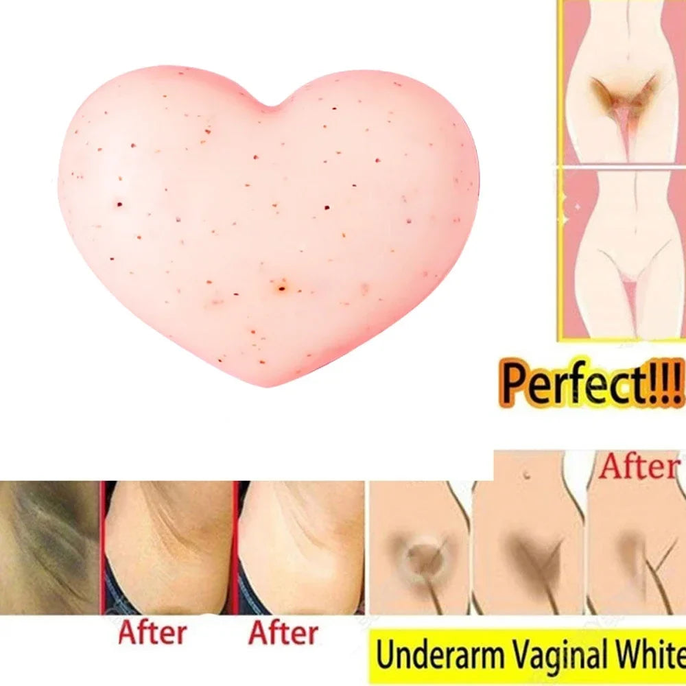 80g Rapid Skin Bleaching Cream Soap Armpits Underarm /Groin Whitening Peach Scented Feminine Intimate Wash Body Scrub