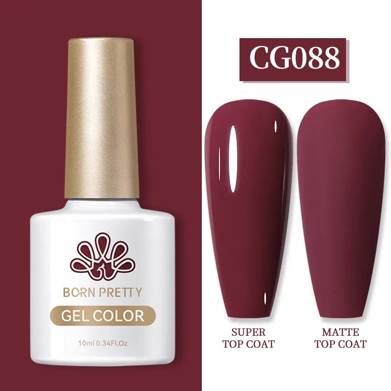 BORN PRETTY 10ml Clear Blooms Gel Polish UV LED Soak Off Nail Art Polish for Spreading Effect Marble Nail Polish Gel Painting