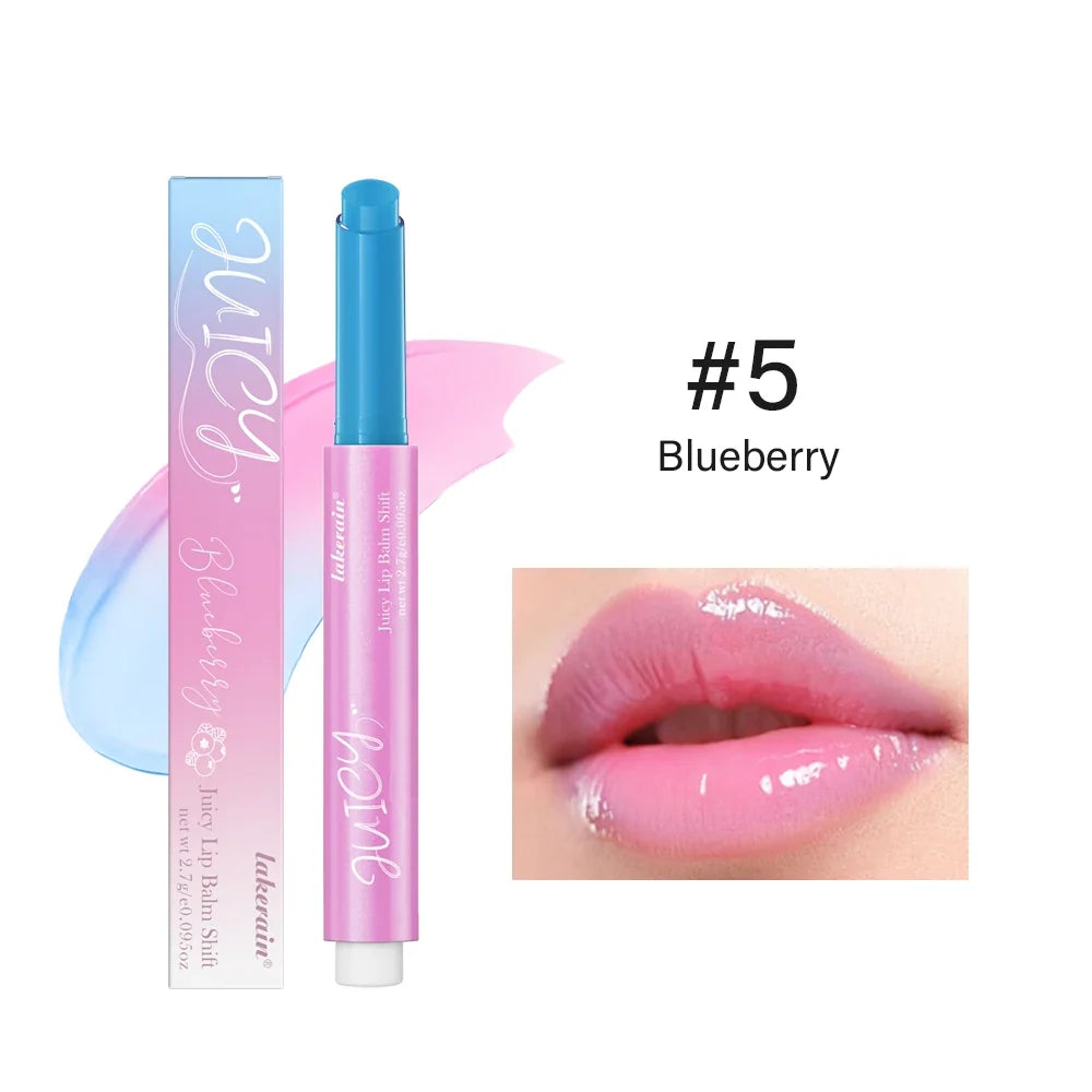 Color Change Juicy Lip Balm Shift Ph Color Changing Lip Balm Long Lasting Moisturizing Lipstick all change to pink lips makeup