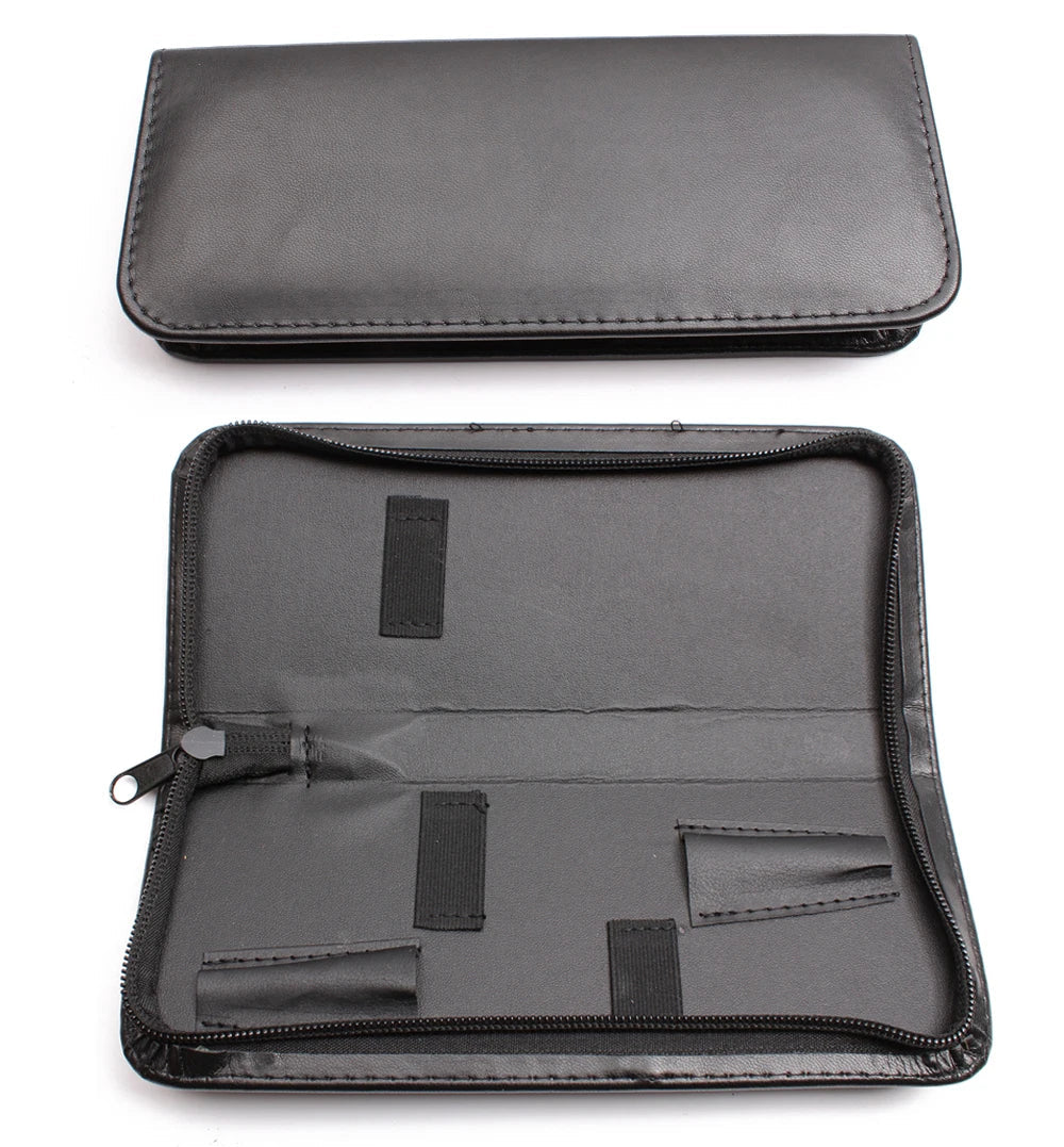 1Pcs Leather Case Professional Hairdressing Scissors Bag Barber Salon Holster Pouch Holder Styling Tool Kit for Shears C6801