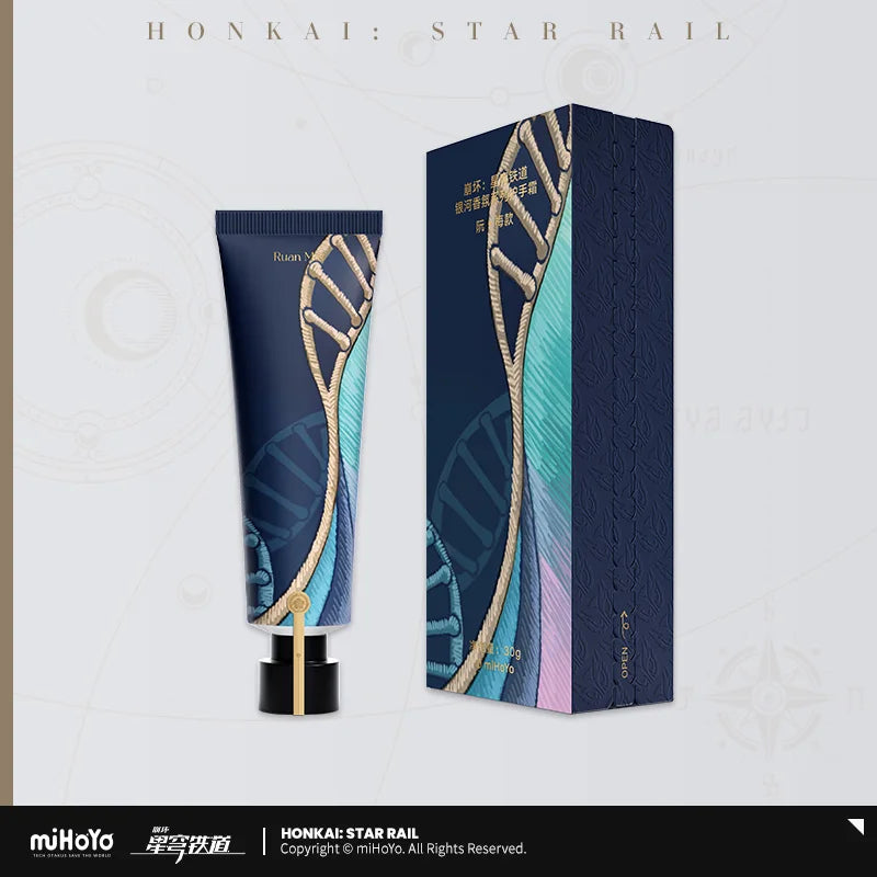 In Stock Original Honkai：Star Rail  Acheron Ruanmei Dr. Ratio  Feixiao Hand Cream Hand Lotion Hands Skin Care Anime Game Toy Ki