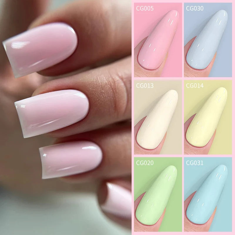 BORN PRETTY 10ml Blood Red Gel Nail Polish Semi Permanent Soak Off UV LED Varnish Design Halloween Festival Nail Supplies 1/6pcs
