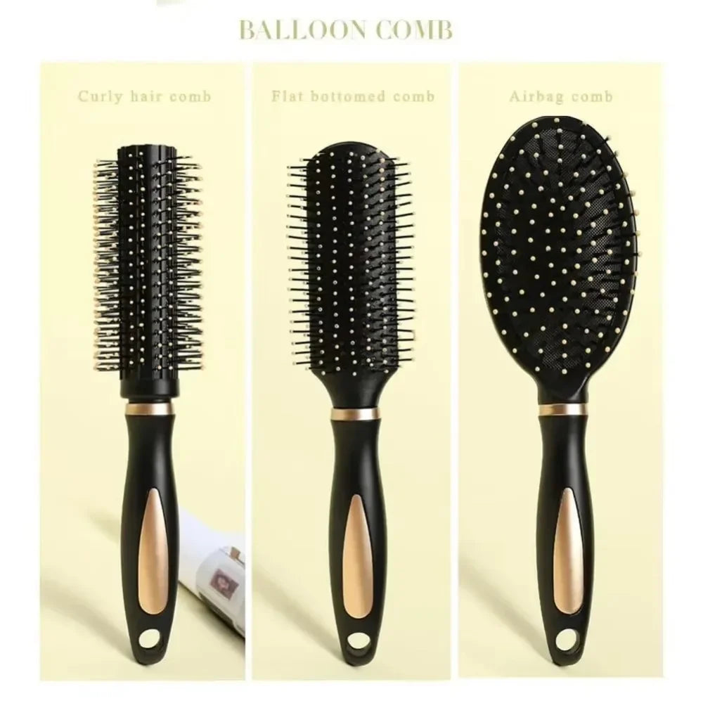 Anti Static Styling Comb Household Salon Curly Hair Comb Plastic Massage Anti Static Hair Brush Practical Care SPA Head Massager