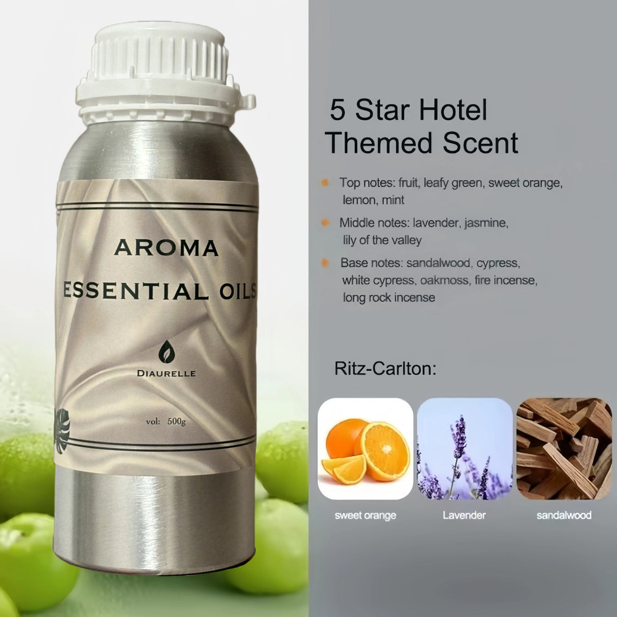 500ML Perfume Fragrance Oil Essential Oil Electric Diffuser Room Home Aroma Diffuser Essential Oil Air Purifier Freshener