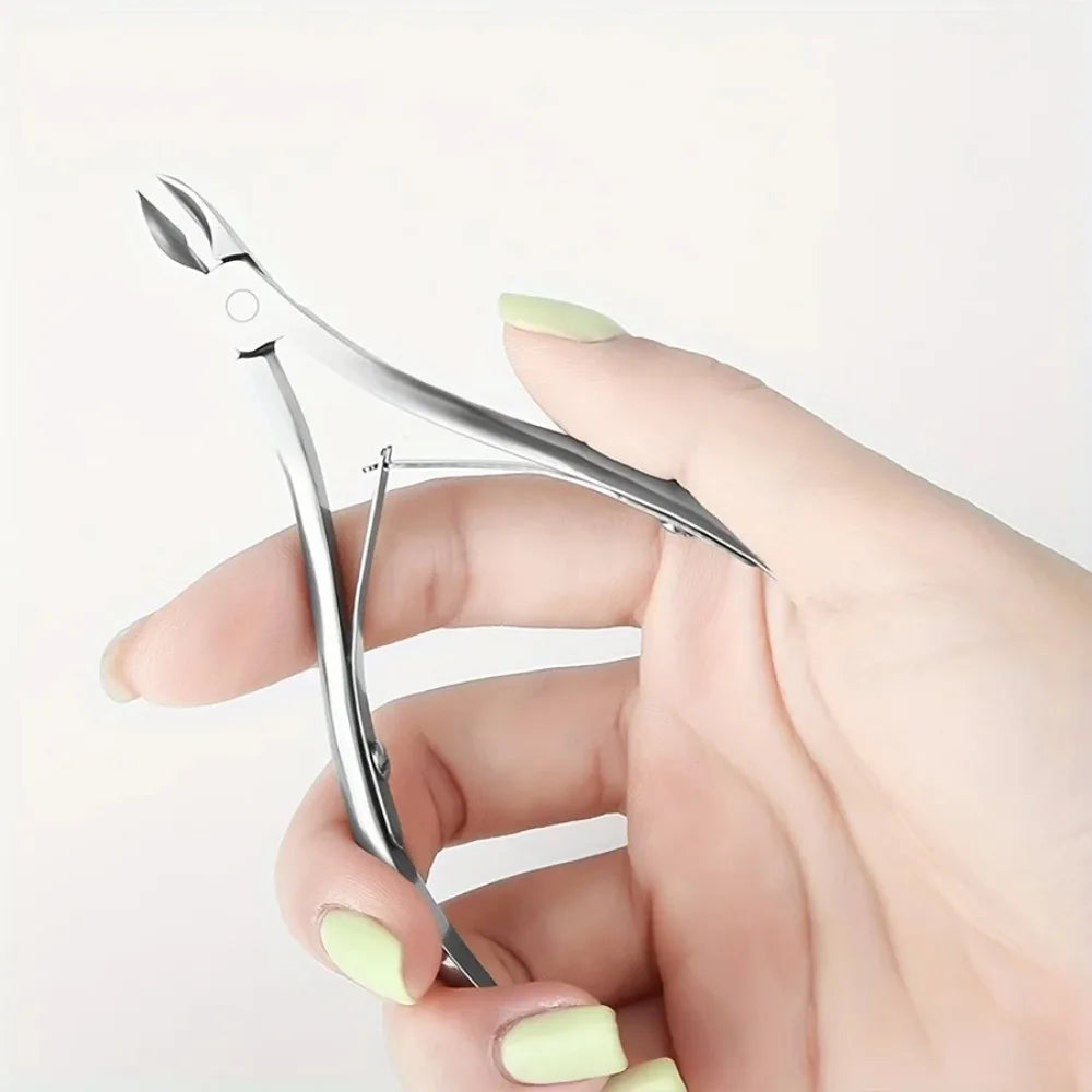 10/5/2/1pc Stainless Steel Nail Clipper Scissors,Nail Care Kit, Dead Skin Remover Kit,Nail Exfoliator,Professional Dead Skin