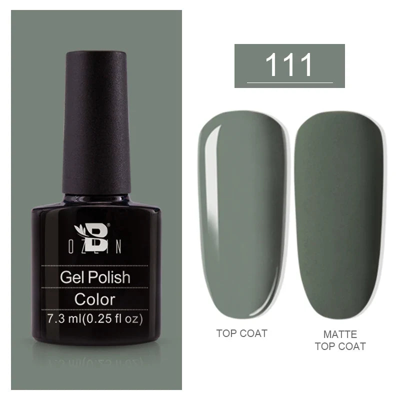 AWStorG 5ML Super Silver Metallic Gel Nail Polish Metal Effect Painting Gel Chromes Varnis Semi Permanent for Nail DIY
