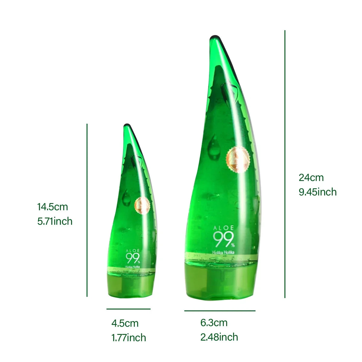 HOLIKA HOLIKA Aloe Soothing Gel,Soothing & Refreshing,Moisturizing & Lightweight,Fast-Absorbing,Korean Skincare,Korean Makeup
