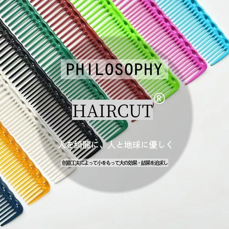 Barber Shop Hair Cutting Comb Haircut Combs Hairstylist Professional Hair Trimming Brush Hair Salon Hairdressing  Styling Tools
