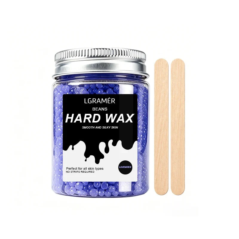 80g/380g Hard Wax Beans,Heating Hard Waxing Painless Hair Removal,Depilatory Wax Beads For Leg Armpit Full Body,Non-irritating