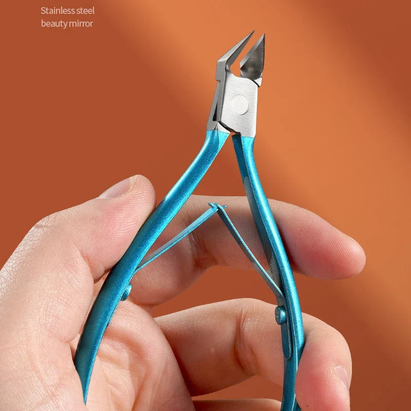 1/2/3pcs Professional Toenail Ingrown Cuticle Nipper Edge Nail Clipper Cutter Scissor Dead Skin Remover Pedicure Manicure Tools