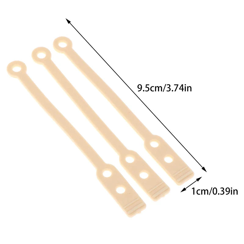 50Pcs Salon Perm Cold Bar Rubber Band Durable Hair Curl Perm Bar Fixing Tool Hair Bar Clip Styling Accessories