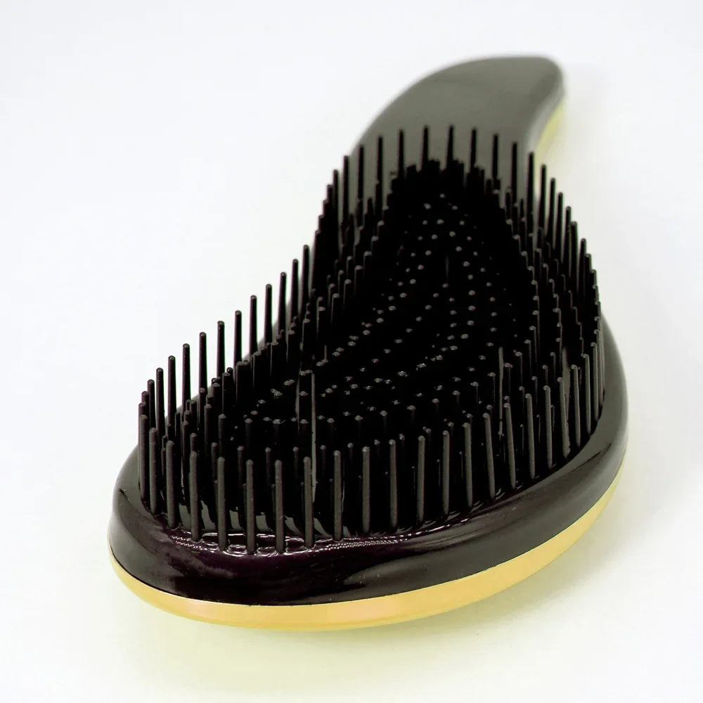1pc Mini Personalised Magic Detangling Comb Anti-static Massage Tangle Detangle Hairbrush Custom Comb Barber Hair Styling Tool