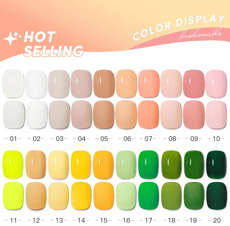 CC8 Mxsi 15ml Nail Gel Polish HEMA FREE Summer Nails Color It Once Soak Off UV LED Semi Permanent  Nail Art Manicure Varnishes