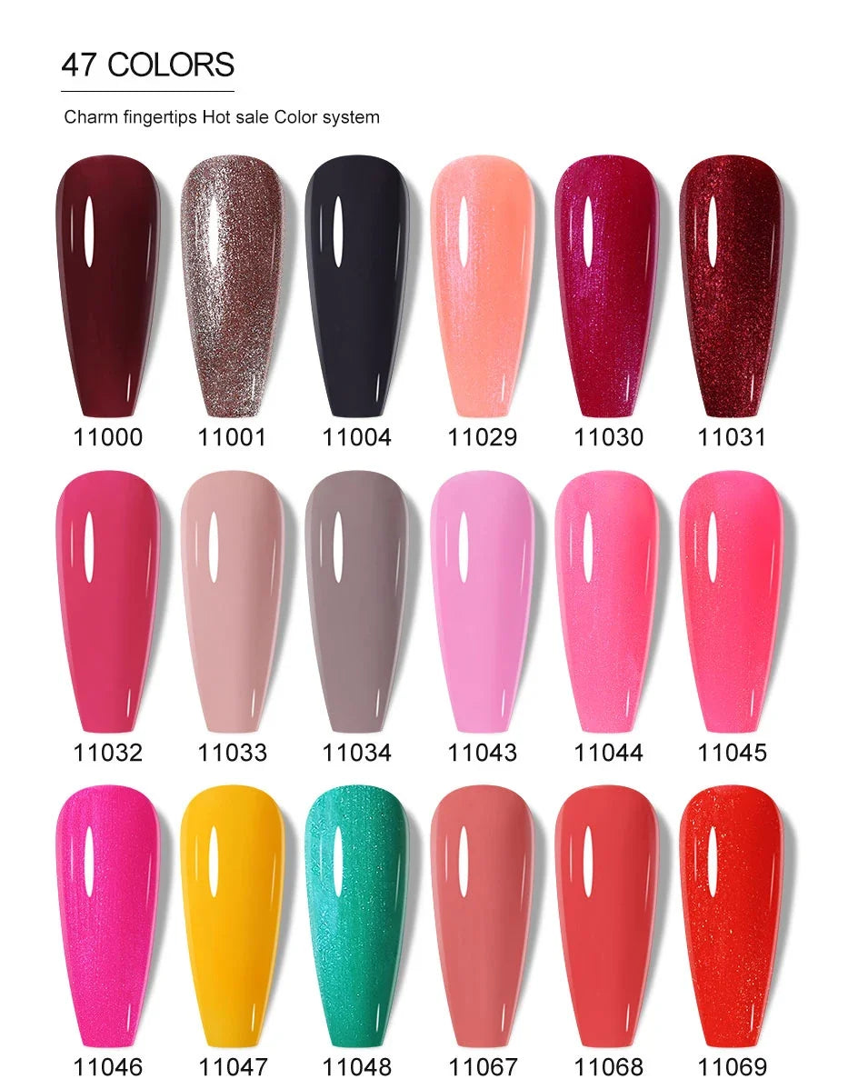 Clou Beaute Solid Gel Nail Polish Milky White Neon Green Color Gel Varnish HEMA TPO FREE Gel Polish Nail Art Semi Permanent Nail