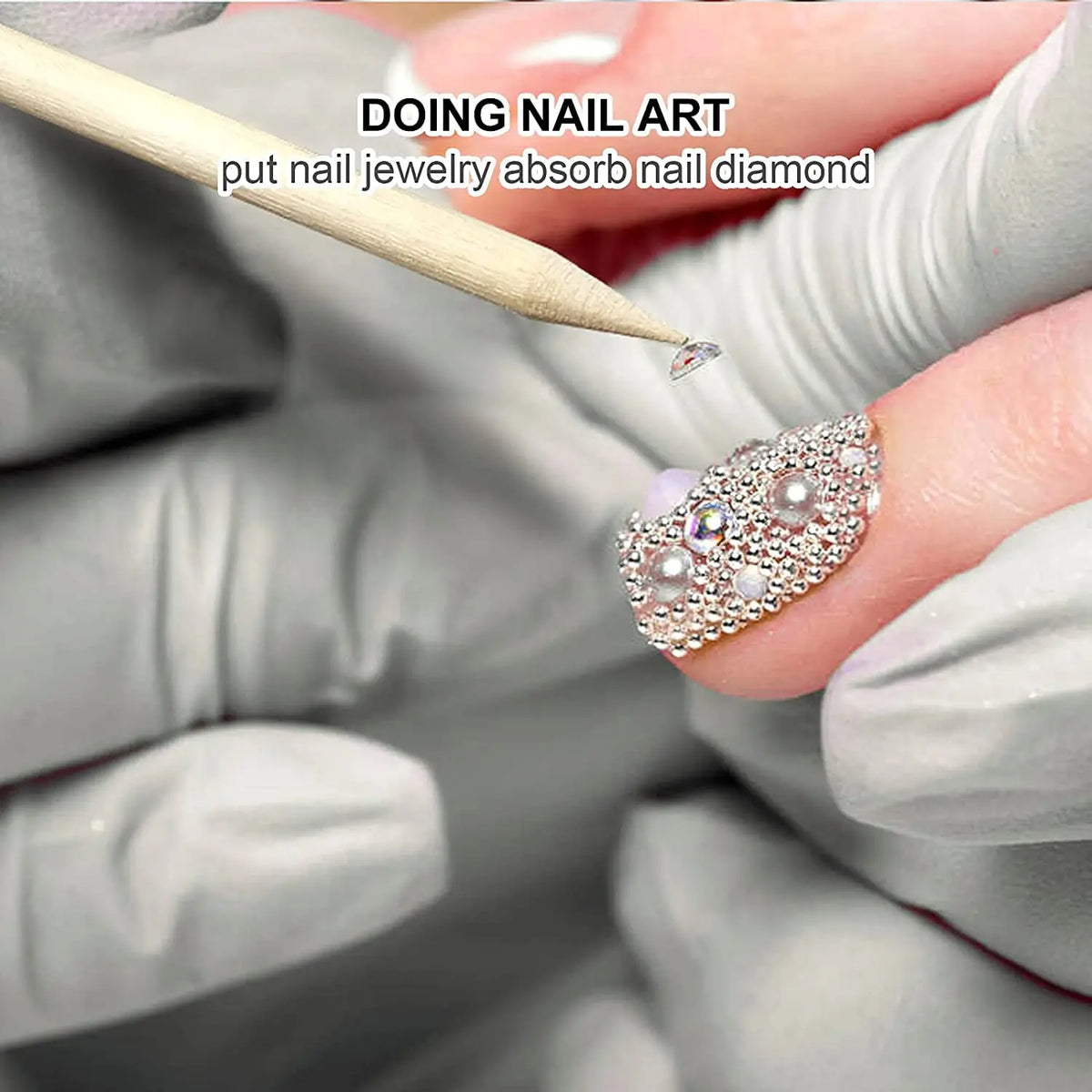 50/100/200/300pc/Set for Nail Different Sizes Orange Wood Sticks Cuticle Pusher Cuticle Remove Tool Manicure Pedicure Care Nails