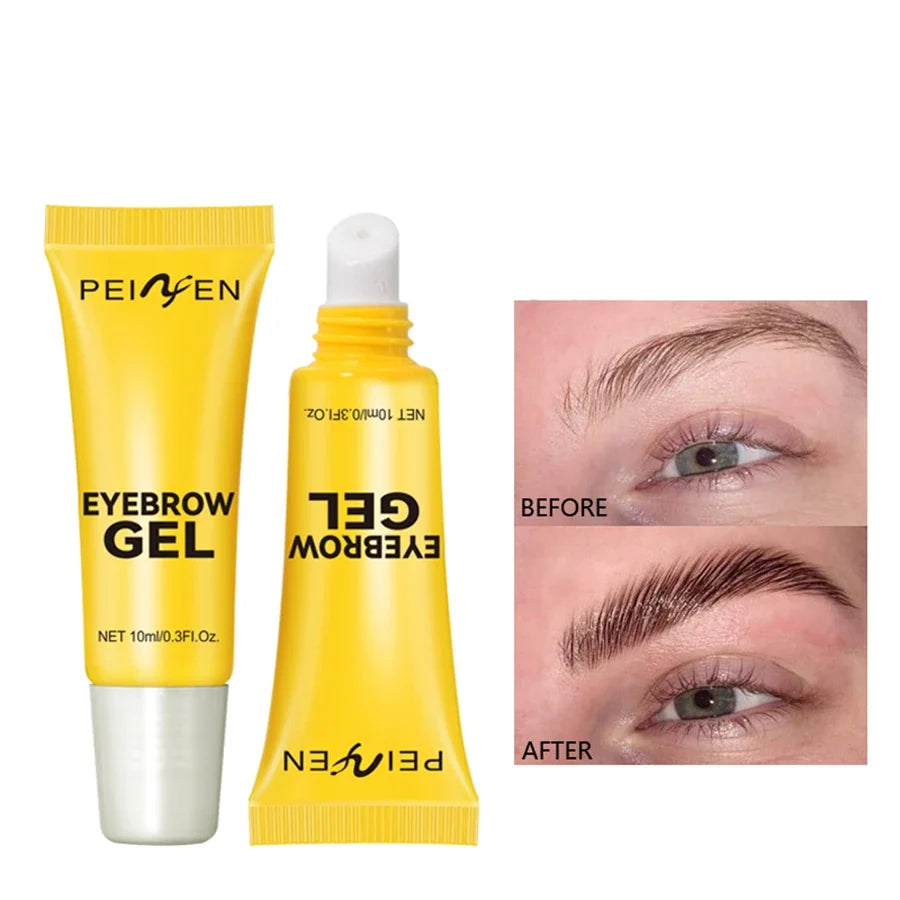 Eyebrow shaping gel Eyebrow shaping cream with brush Wild eyebrow strong shaping