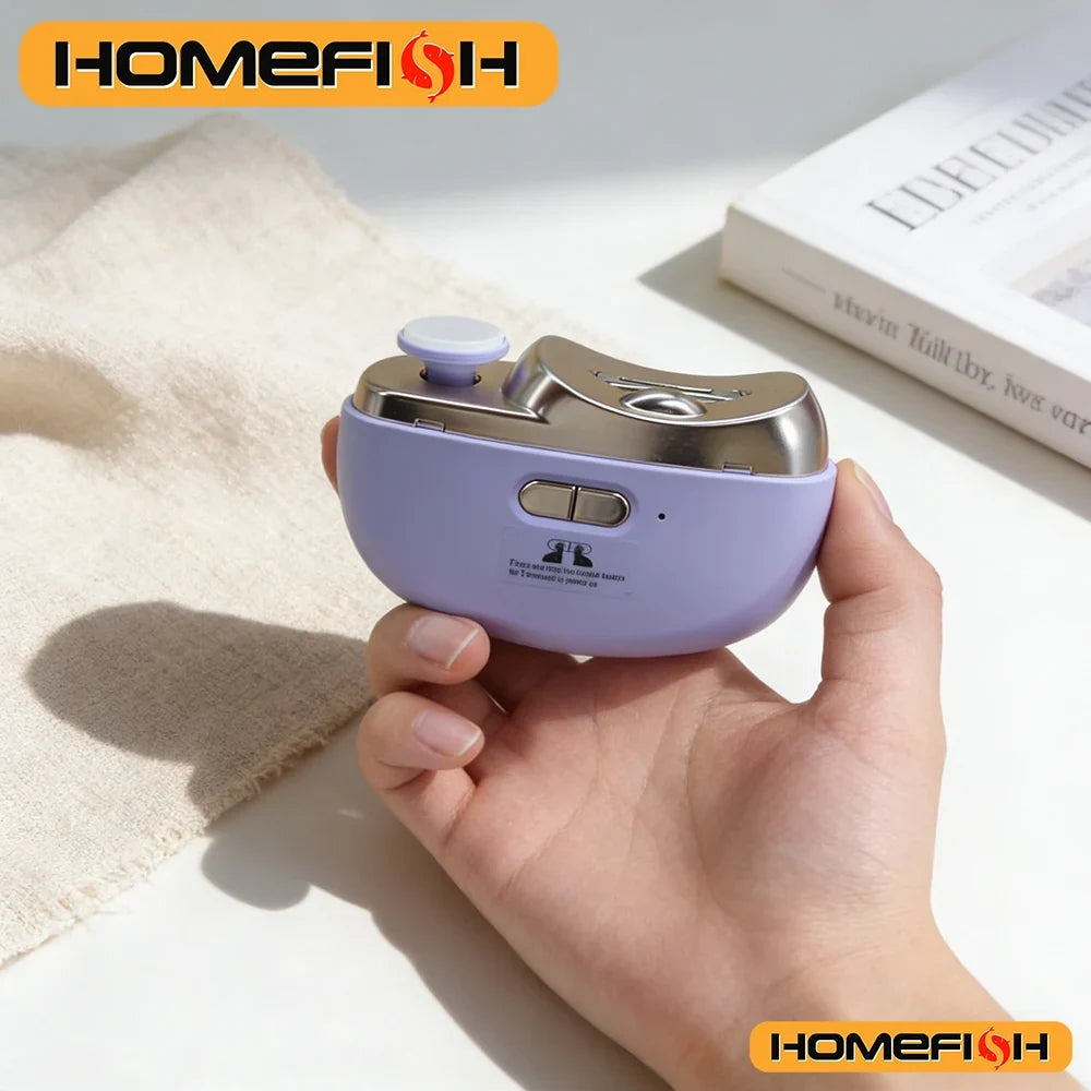 Automatic Electric Baby Nail Clipper - Anti-Splash Anti-Pinch Hand Nail Polisher