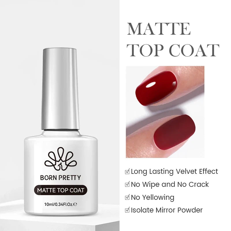 BORN PRETTY Gold Pink Cat Magnetic Gel Polish 10ml Water Light Spaking Glitter  Soak Off UV Semi Permanent Varnish Manicure