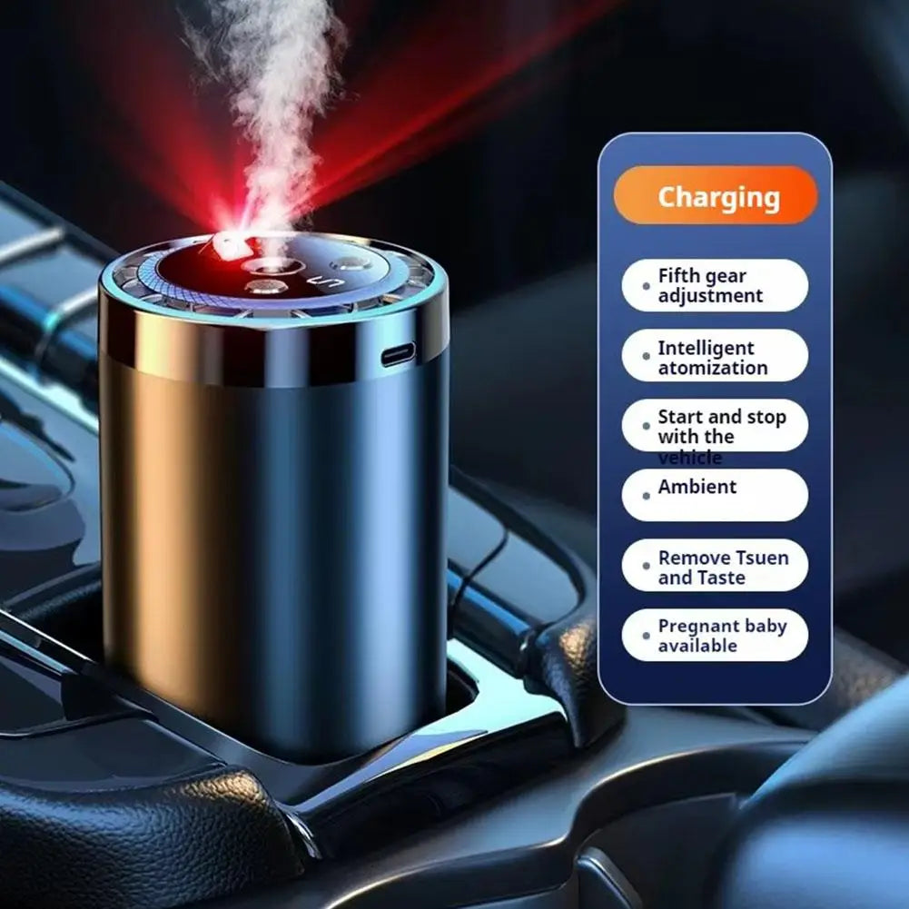Automatic Car Diffuser Humidifier 5 Modes Car Humidifier Aromatherapy Diffusers Car Air Freshener For Car Home Office Bedroom