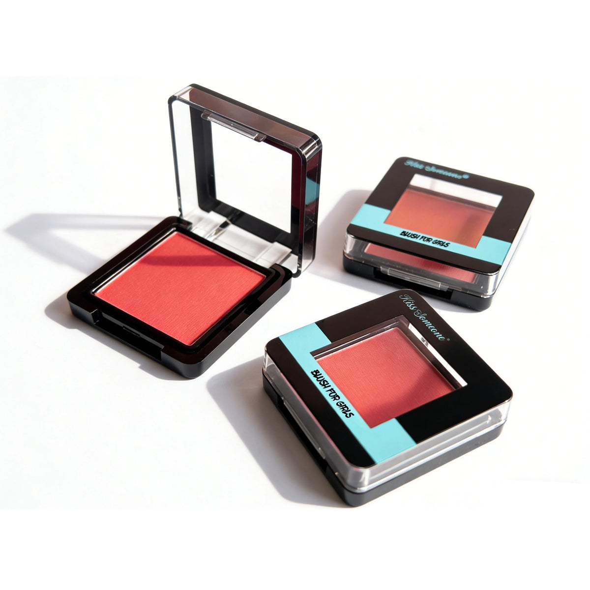 Blush for Cheeks, Matte Powder Blush Palette, Vegan, Cruelty-Free, High Pigment, Long Lasting, Buildable, Lightweight