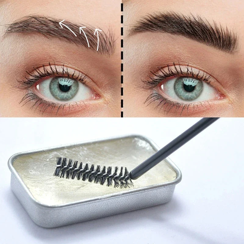 Eyebrow styling wax setting gel waterproof natural long-lasting transparent eyebrow soap eyebrow styling cream