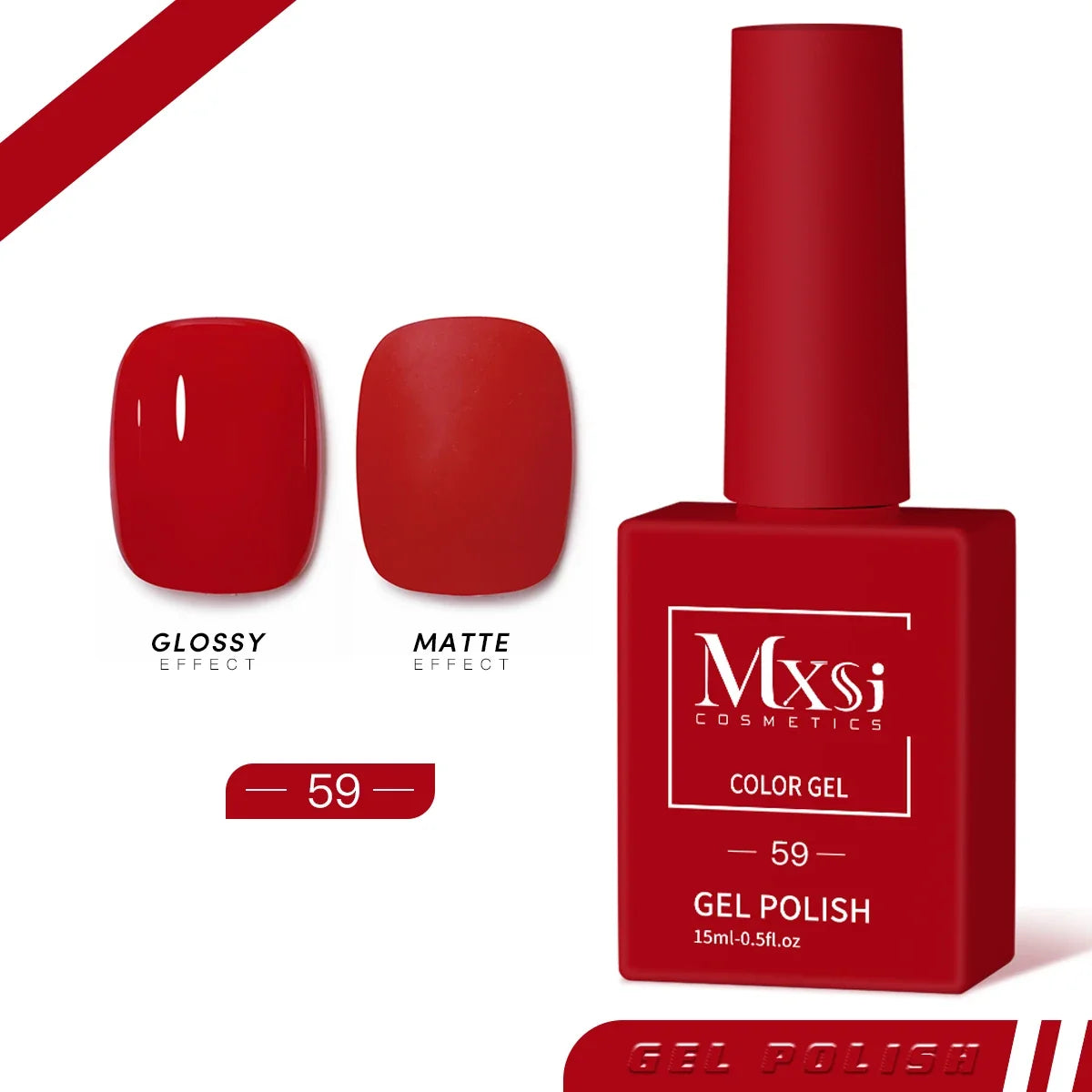 CC8 Mxsi 15ml Nail Gel Polish HEMA FREE Summer Nails Color It Once Soak Off UV LED Semi Permanent  Nail Art Manicure Varnishes
