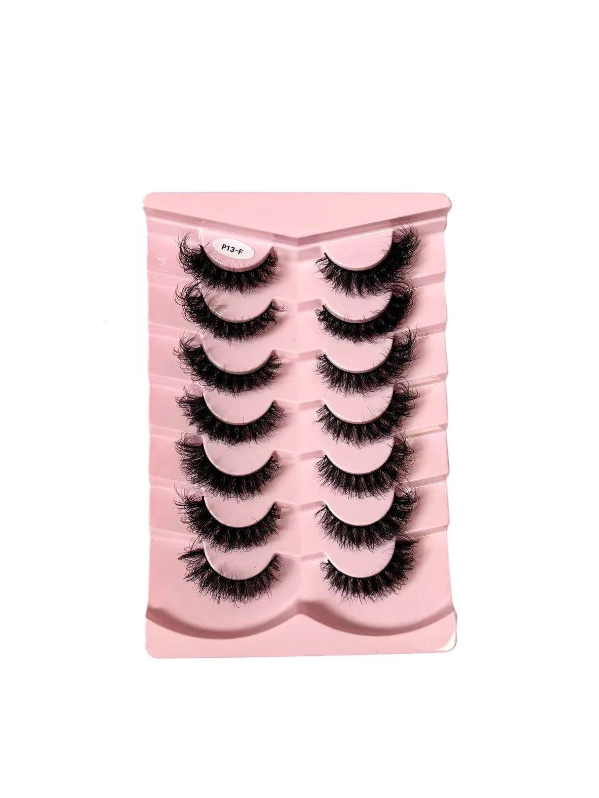 Dropshipping 7/10 Pairs Eyelashes Natural Long 3D Lashes Fluffy Volume  False Eyelashes Cruelty Free Wispy Lashes Makeup Cilios