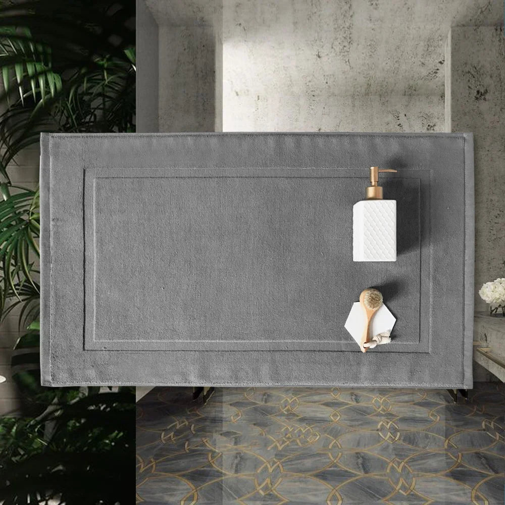 40*60cm Door Rug Entrance Non-slip Bathroom Floor Mat Water Absorbent Floor Towel Home Hotel Bath Mat Thickened Absorbent