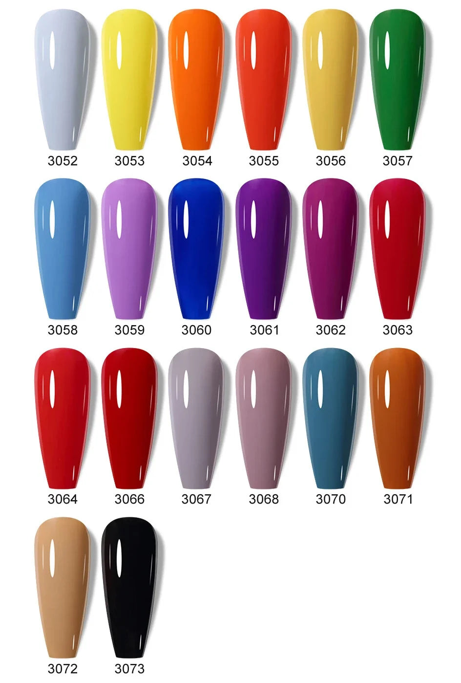 Clou Beaute Solid Gel Nail Polish Milky White Neon Green Color Gel Varnish HEMA TPO FREE Gel Polish Nail Art Semi Permanent Nail