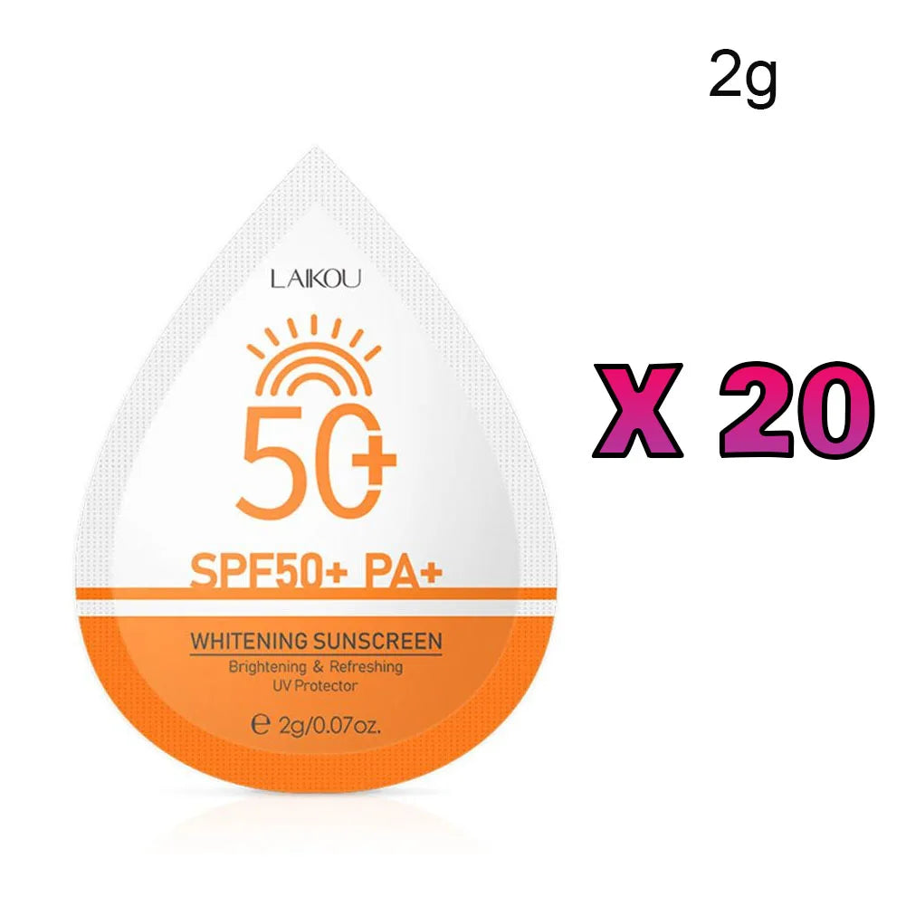 Collagen Sunscreen For Face Body SPF50+ Sun Protection UV Isolation Active Protein Sunblock Long Lasting Non-Greasy Skincare 40g