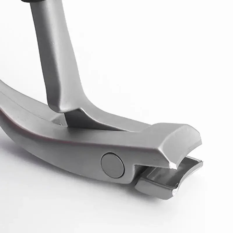Curved Nail Clipper With Large Opening Three Times Anti-splash Storage Nail Clipper For The Elderly Thick Toenails For Men Women