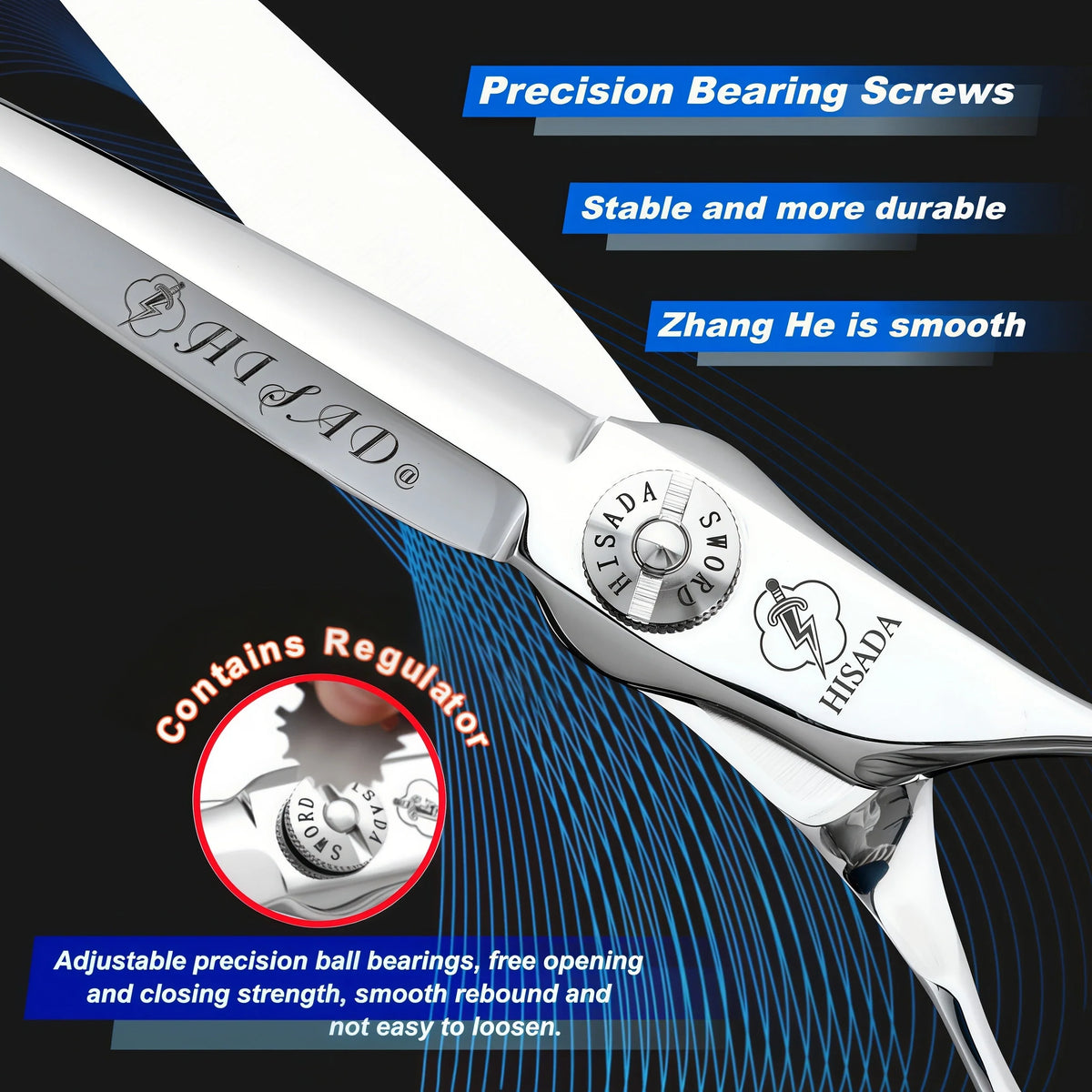 Hairdressing Scissors 6.0, 6.5, 7.0 Inch Tijeras Peluquería Profesional, VG10 Material, Japonesa Artesanal, Professional Scissor